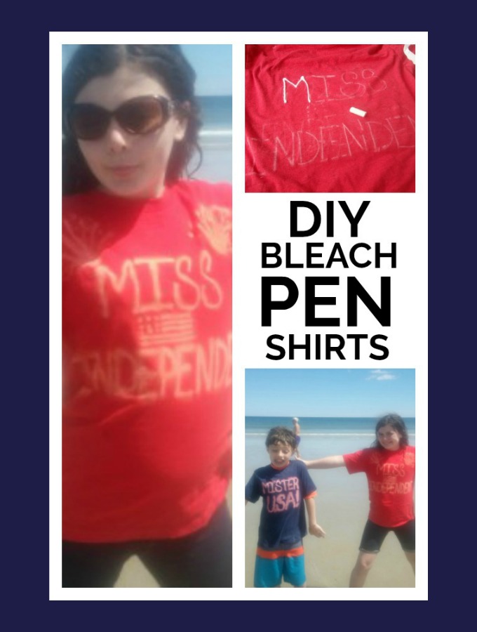 DIY I Love Yoga Bleach Pen Shirt - Make Something Mondays