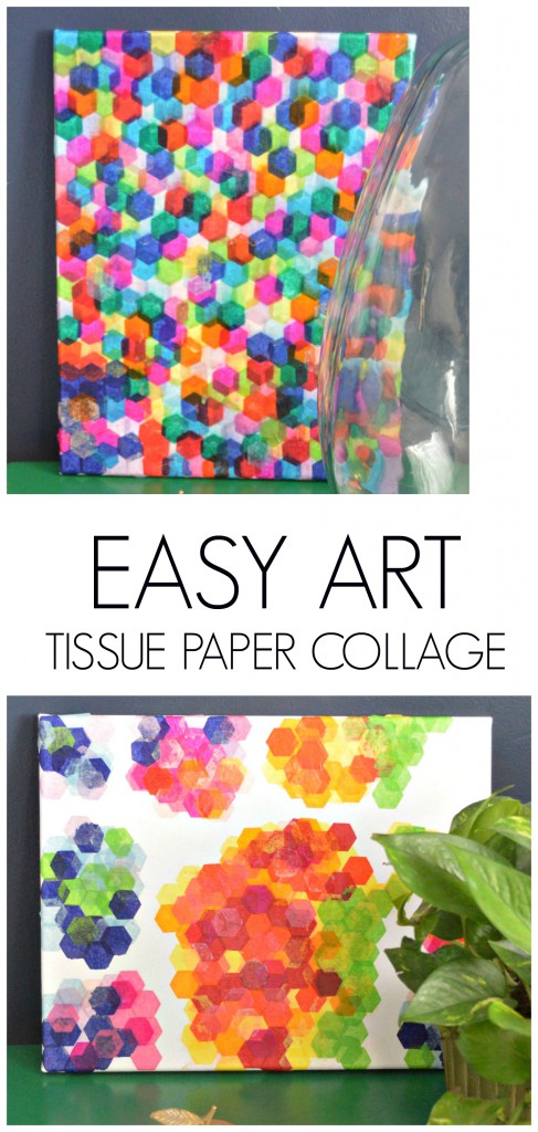 Easy Art - Tissue Paper Collage