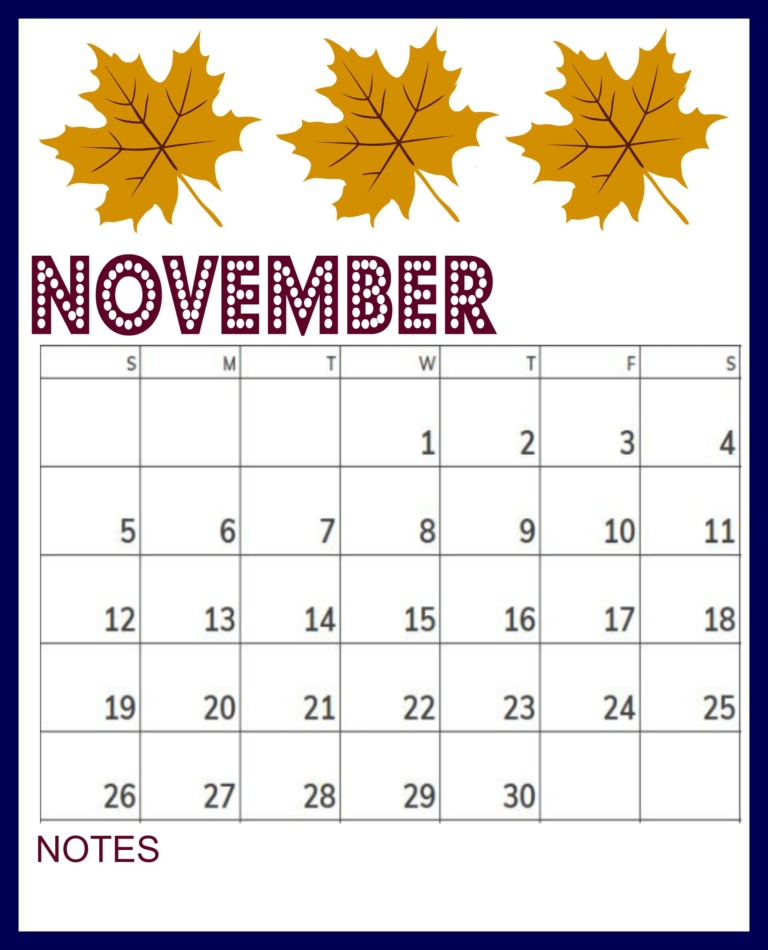 Free Printable 2017 Calendar