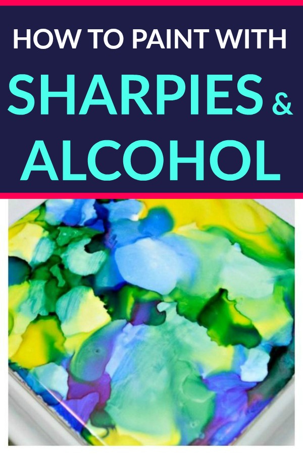 How to Paint with Sharpies & Alcohol