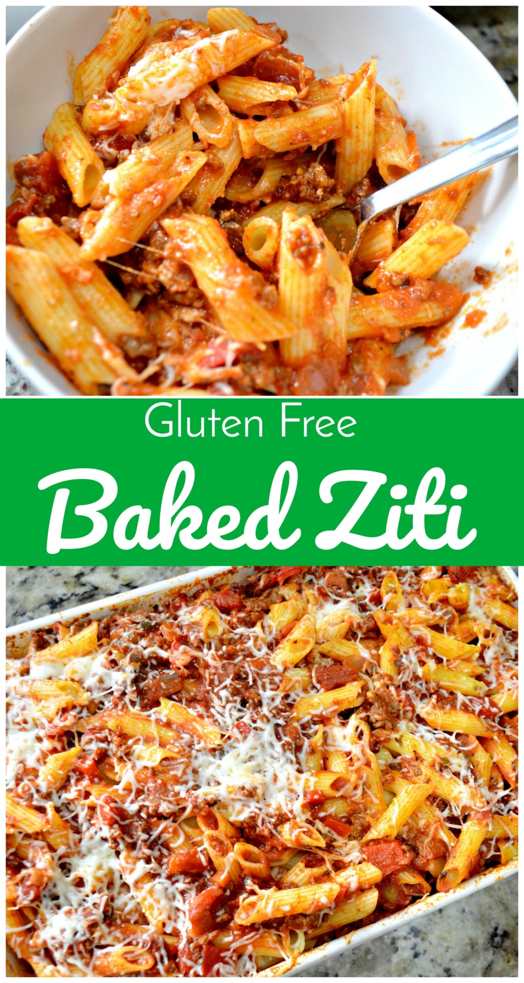 Gluten Free Baked Ziti