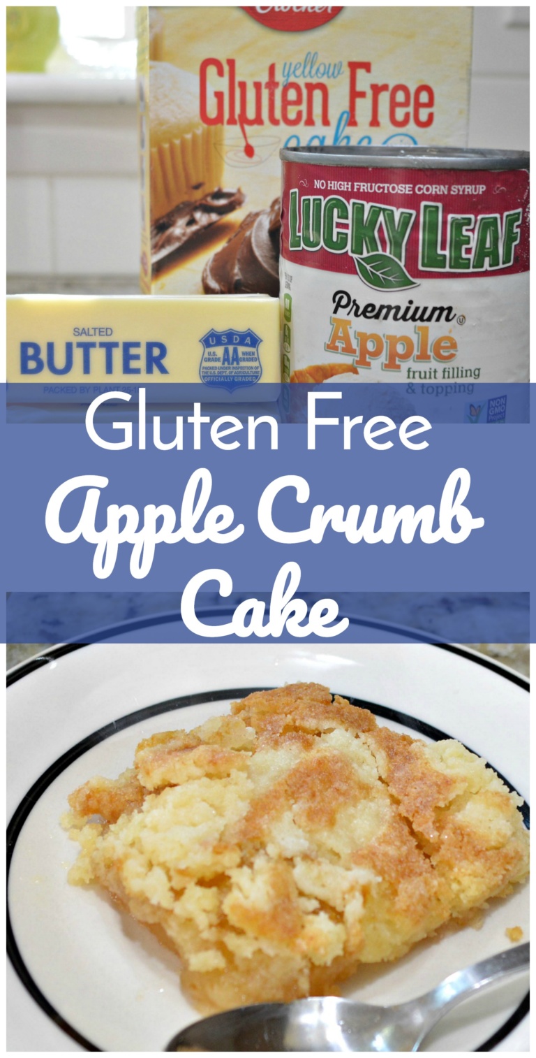 Gluten Free Apple Crumb Cake