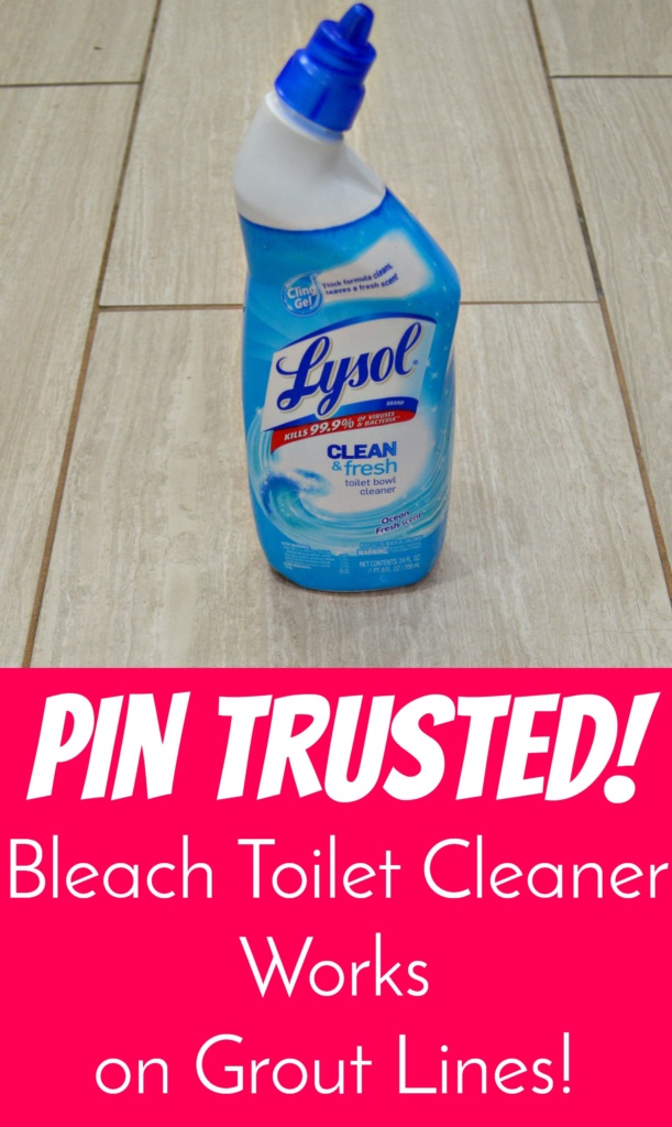 Clean your Grout with this DIY Grout Cleaner! I tried it and it worked!!