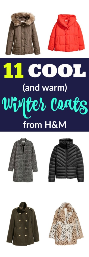 11 Cool (and warm) Winter Coats from H&M