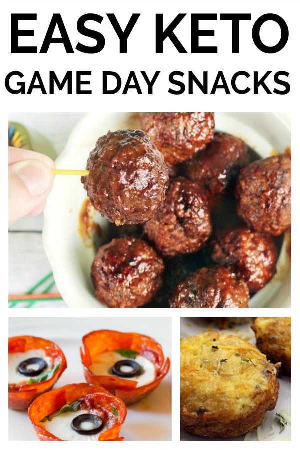 Try these Easy Keto Game Day Snacks!