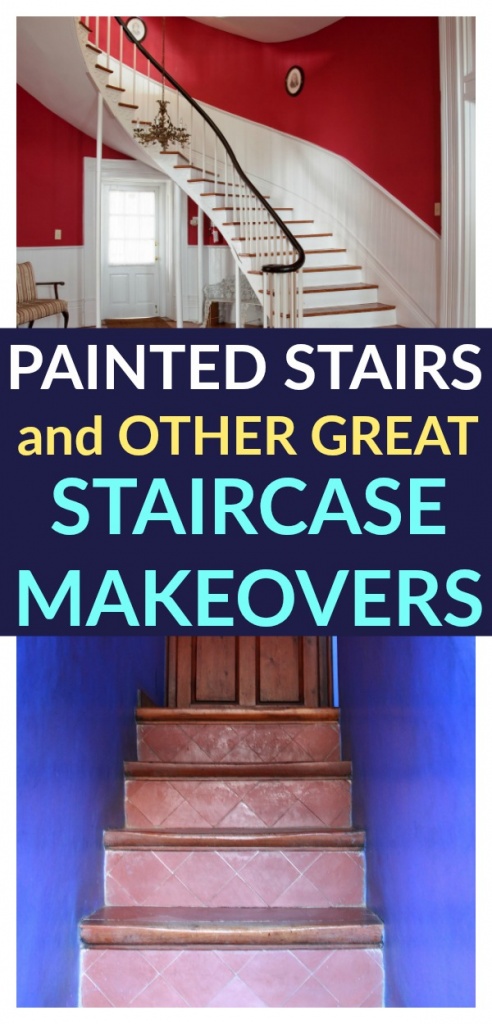 Painted Stairs and Other Great Staircase Makeovers