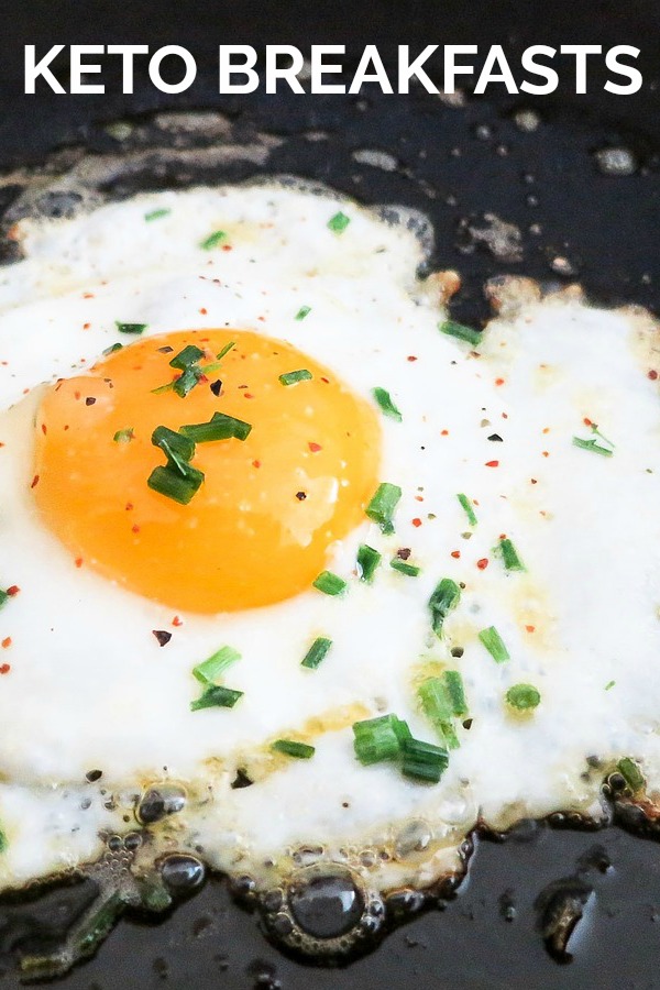 Start your Keto day off right with these delicious and easy Keto Breakfast ideas