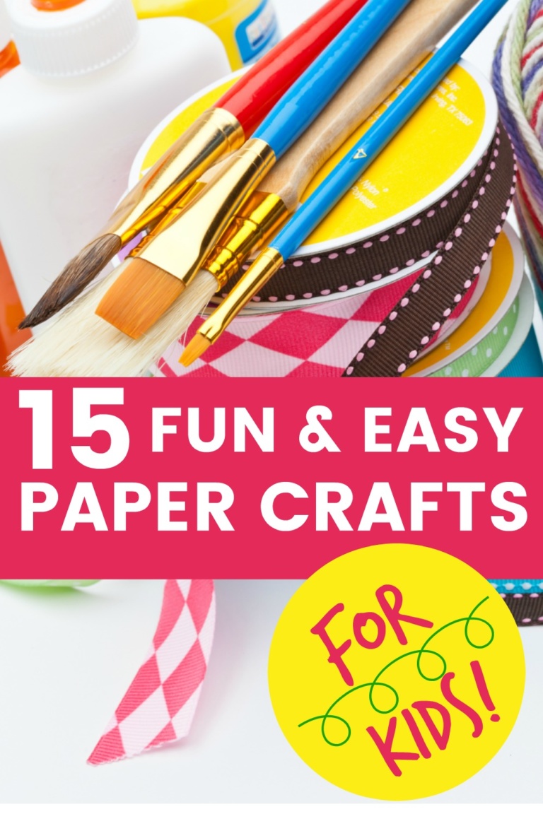 So Fun and Simple Paper Crafts for Kids