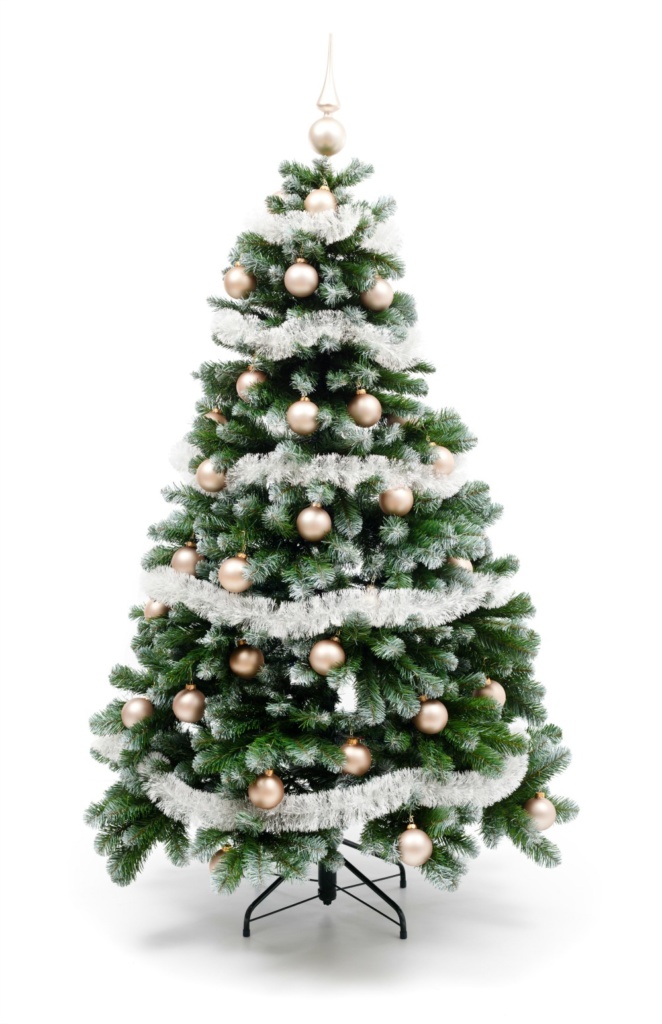 White and Gold Christmas Tree